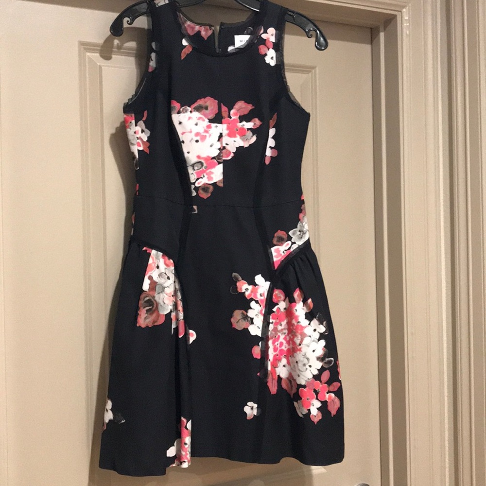 Milky floral dress